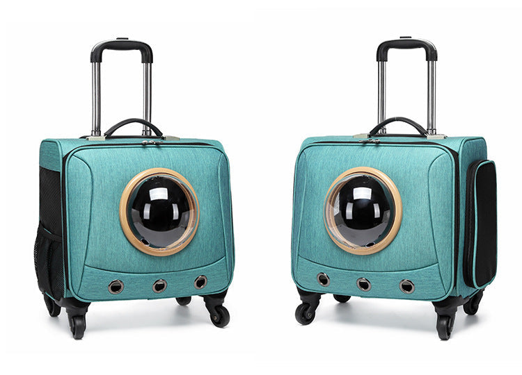 Portable Pet Bag Trolley Case