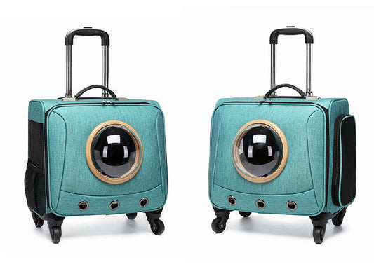 Portable Pet Bag Trolley Case