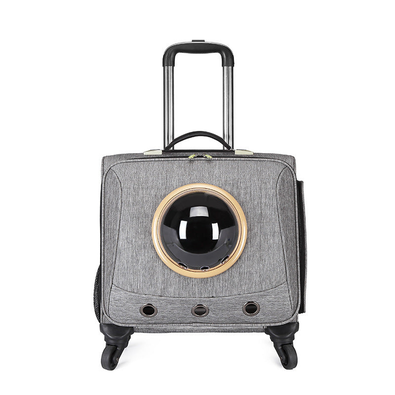 Portable Pet Bag Trolley Case