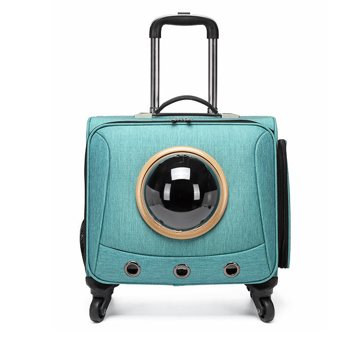 Portable Pet Bag Trolley Case