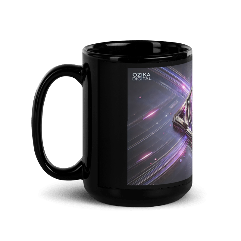 Black Glossy Mug