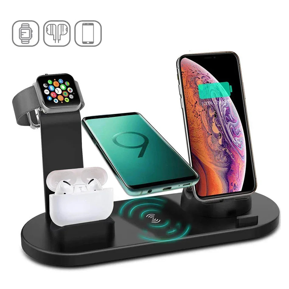 VIKEFON 7-in-1 Wireless Charger is a multifunctional